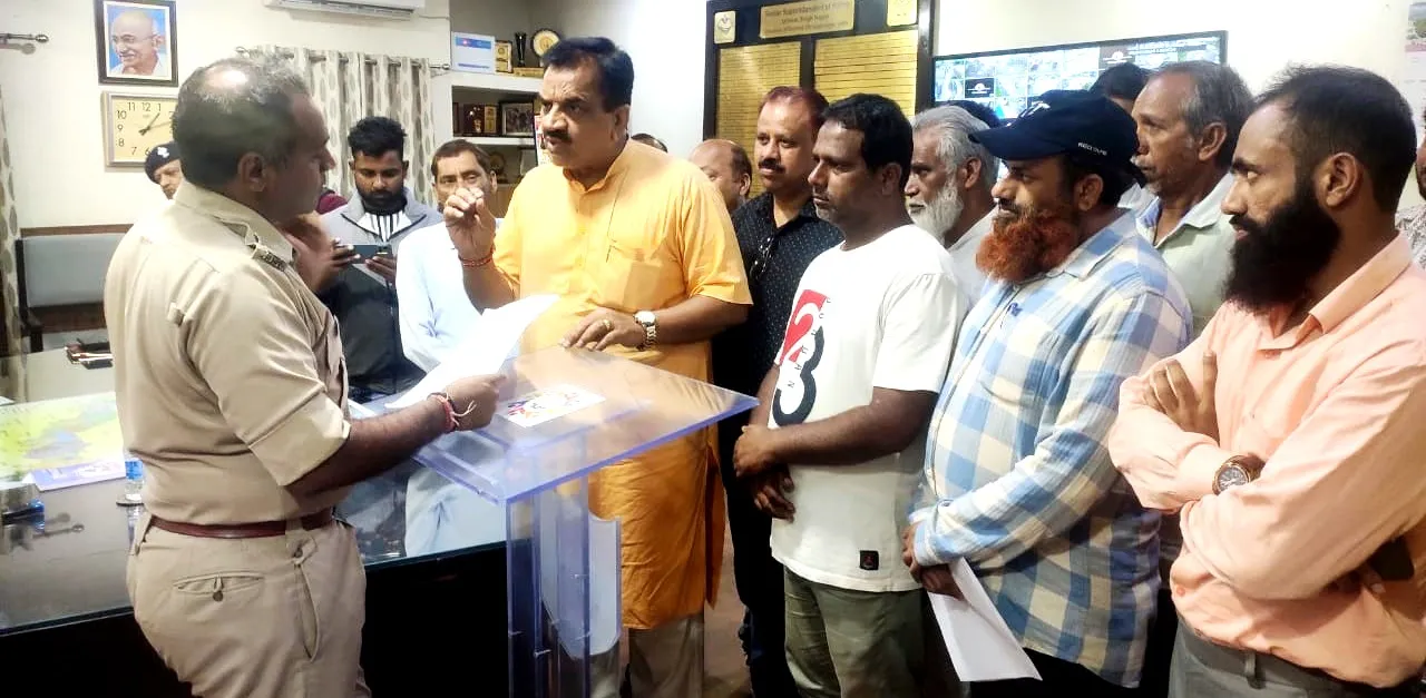 रुद्रपुर: तीसरे दिन भी नहीं लगा हमजा का पता, ठुकराल ने किया घेराव
