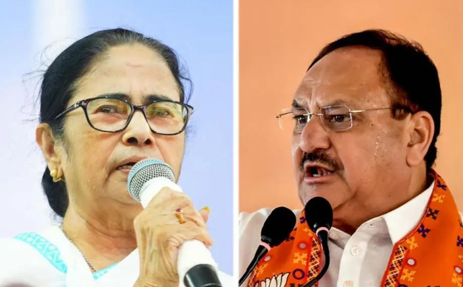 महिला की पिटाई के बाद नड्डा ने ममता बनर्जी को लिया आड़े हाथ, बोले- महिलाओं के लिए सुरक्षित नहीं बंगाल