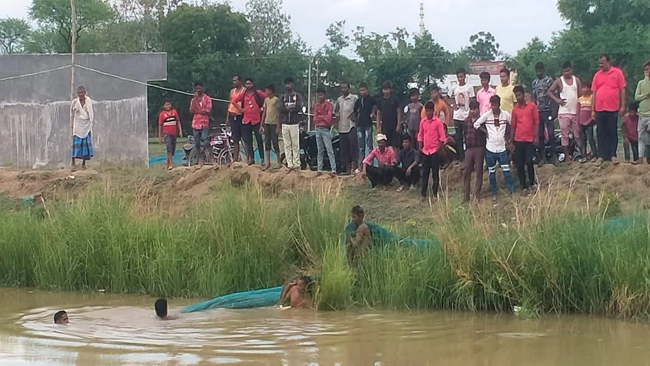 बहराइच: 3 किलोमीटर दूर मिला डूबे युवक शव, एक माह पूर्व ही हुआ था विवाह 