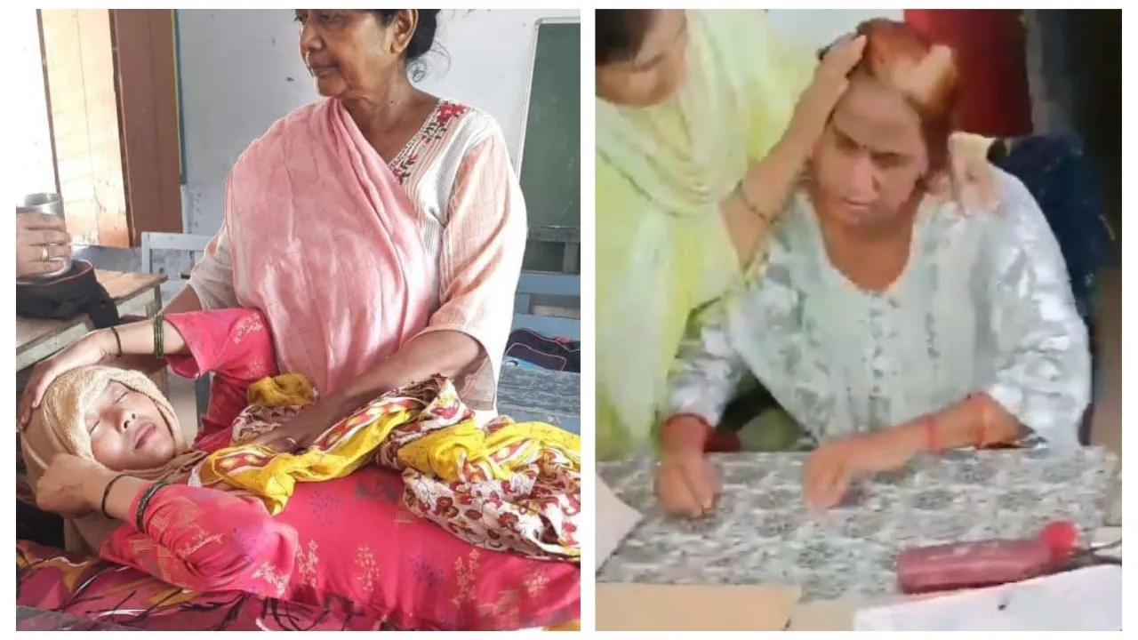 गोंडा में भीषण गर्मी के चलते दो स्कूलों की शिक्षिकाएं बेहोश, हालत सामान्य  