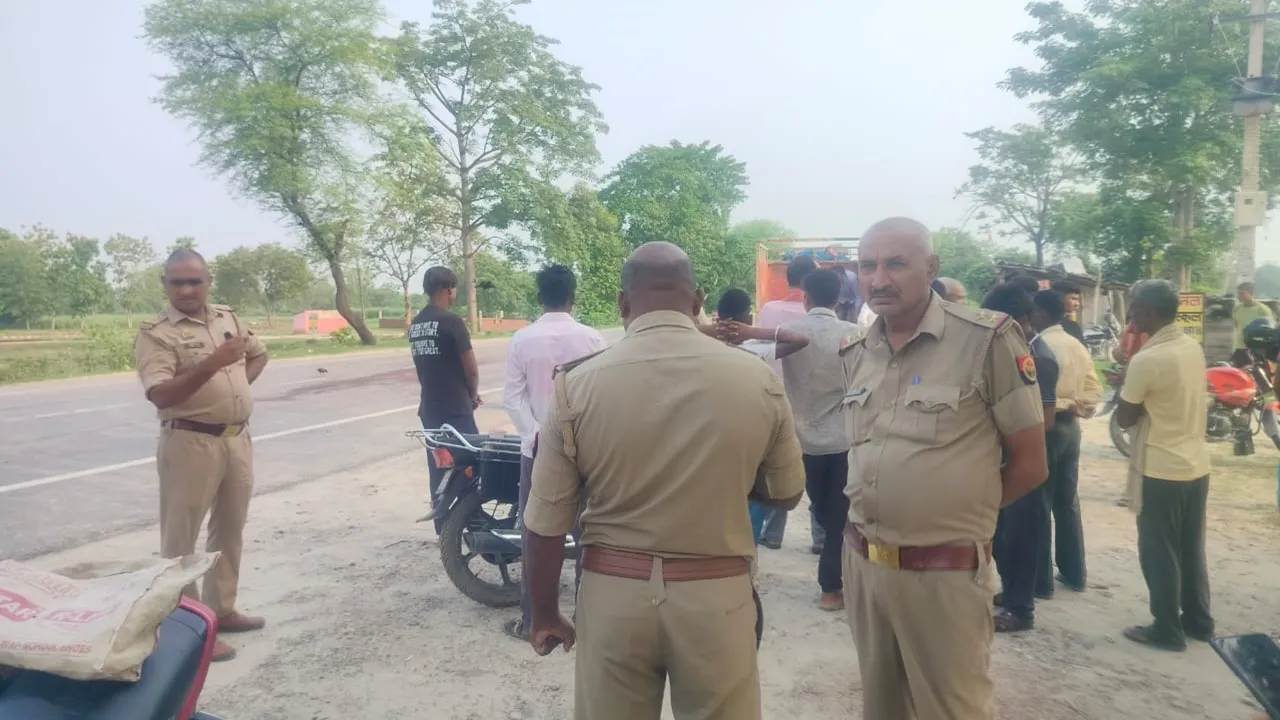 बहराइच: ट्रक की चपेट में आने से श्रमिक की मौत, चालक वाहन समेत फरार