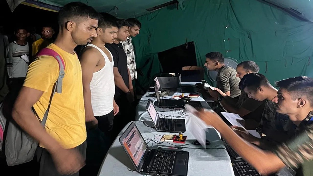 अयोध्या: अग्निवीर भर्ती रैली में शामिल हुए 80 फीसदी अभ्यर्थी, 13 जिलों के अभ्यर्थी हुए शामिल 