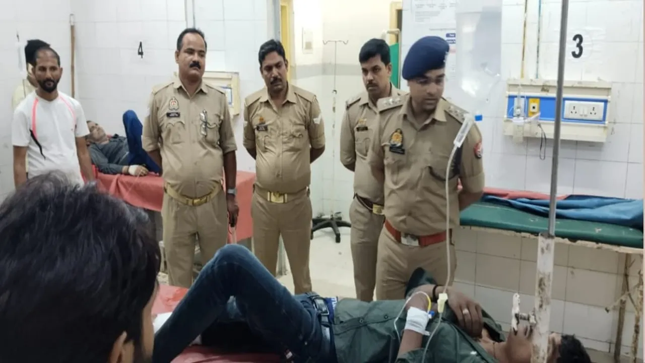 जौनपुर: पुलिस मुठभेड़ के बाद 25 हजार का इनामी बदमाश गिरफ्तार, पैर में लगी गोली