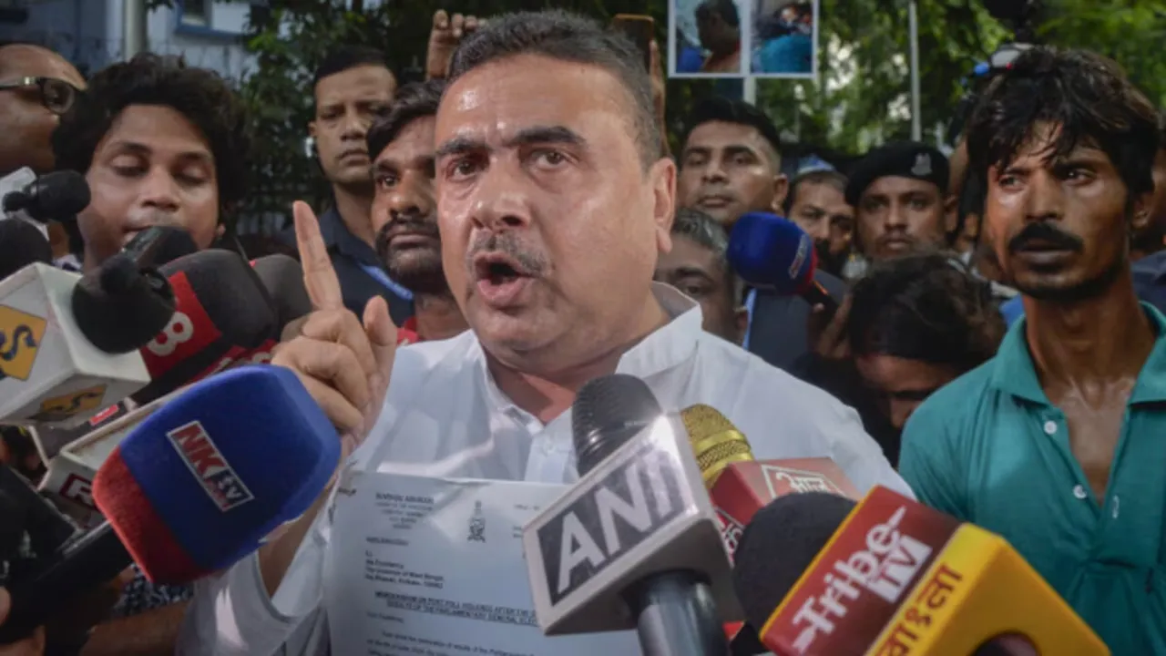 BJP नेता  सुवेंदु अधिकारी ने फलस्तीनी झंडा लहराए जाने का वीडियो किया शेयर, जानिए क्या बोली पुलिस 
