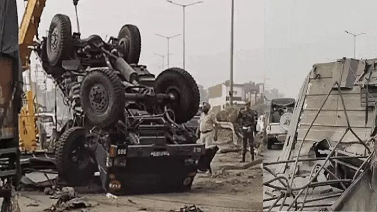 पंजाब: जालंधर में सेना के वाहन को ट्रक ने मारी टक्कर, 5 जवान घायल