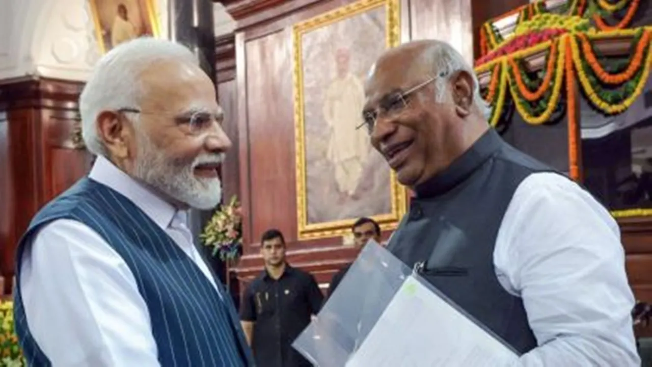 प्रधानमंत्री मोदी ने कांग्रेस अध्यक्ष खरगे को दी जन्मदिन की बधाई 