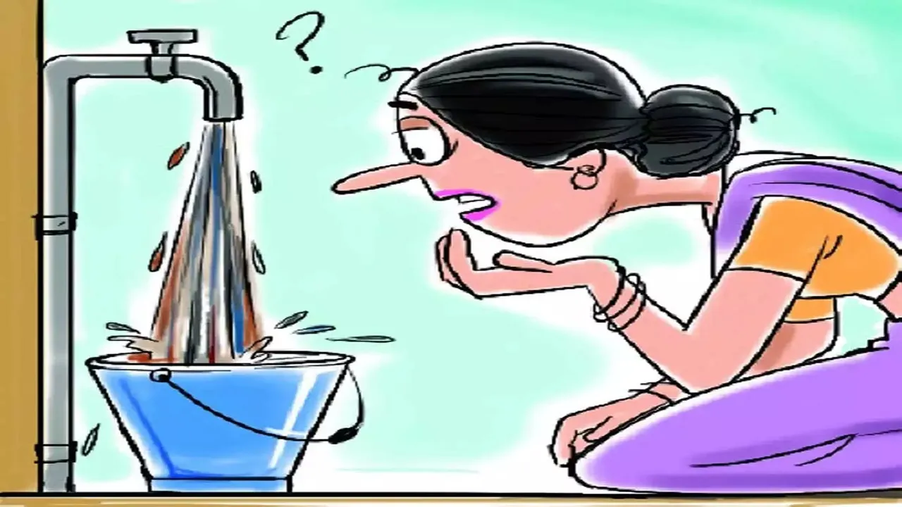 लखनऊ में दूषित पानी पीना लोगों की मजबूरी, गंदी नालियों से गुजरी हैं जर्जर पाइप लाइन