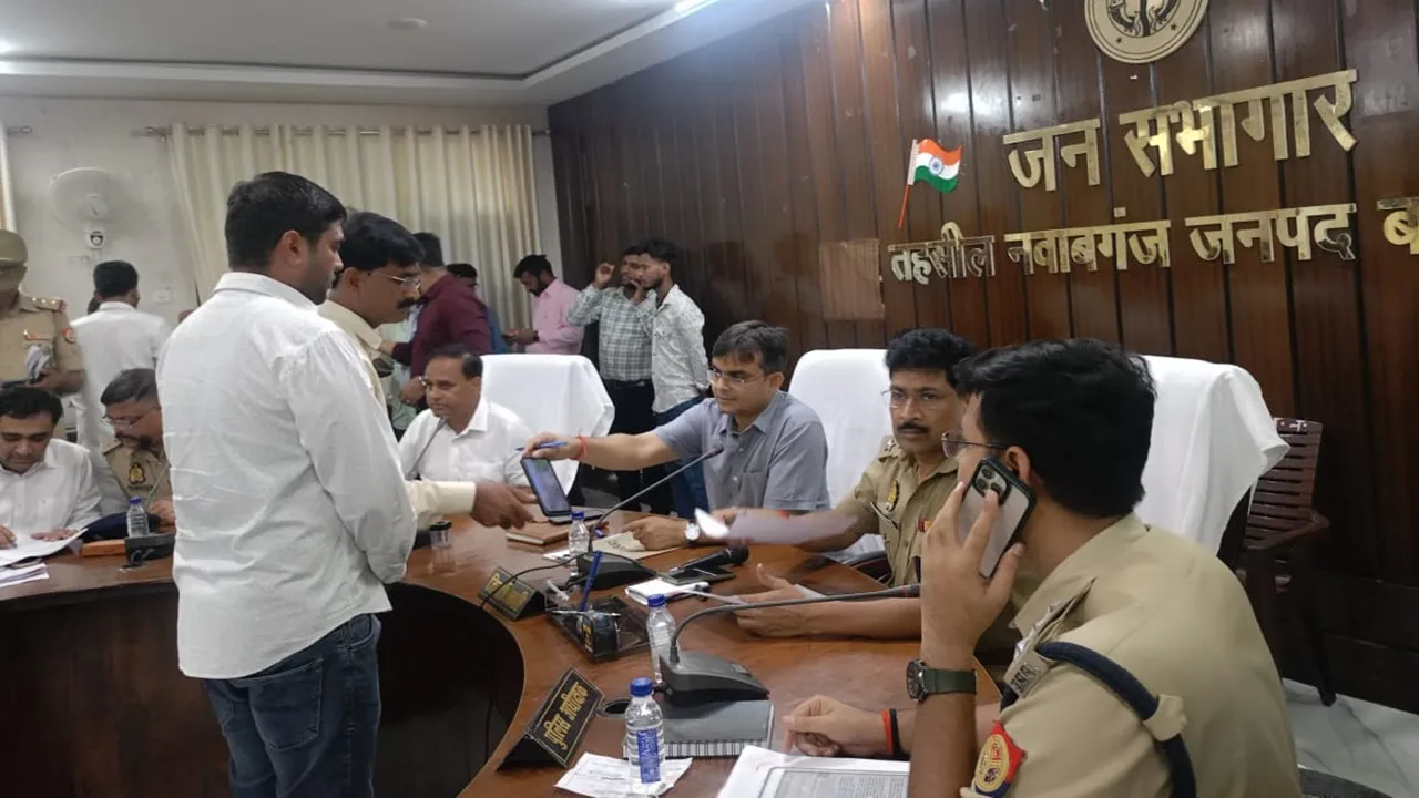 बाराबंकी: नवाबगंज तहसील में हुआ समाधान दिवस का आयोजन, बोले डीएम-भूमि विवादों का तत्काल कराएं निस्तारण