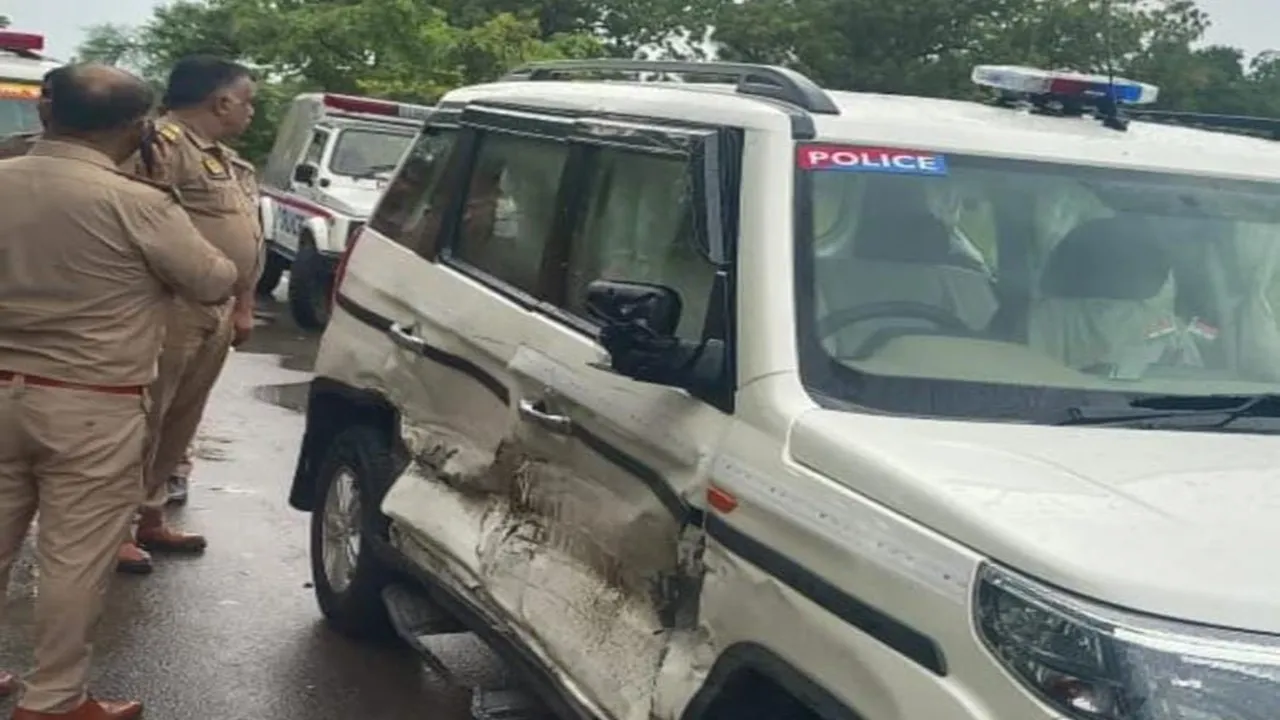 सड़क हादसे में घायल हुए प्रतापगढ़ एएसपी, सिर में लगी चोट