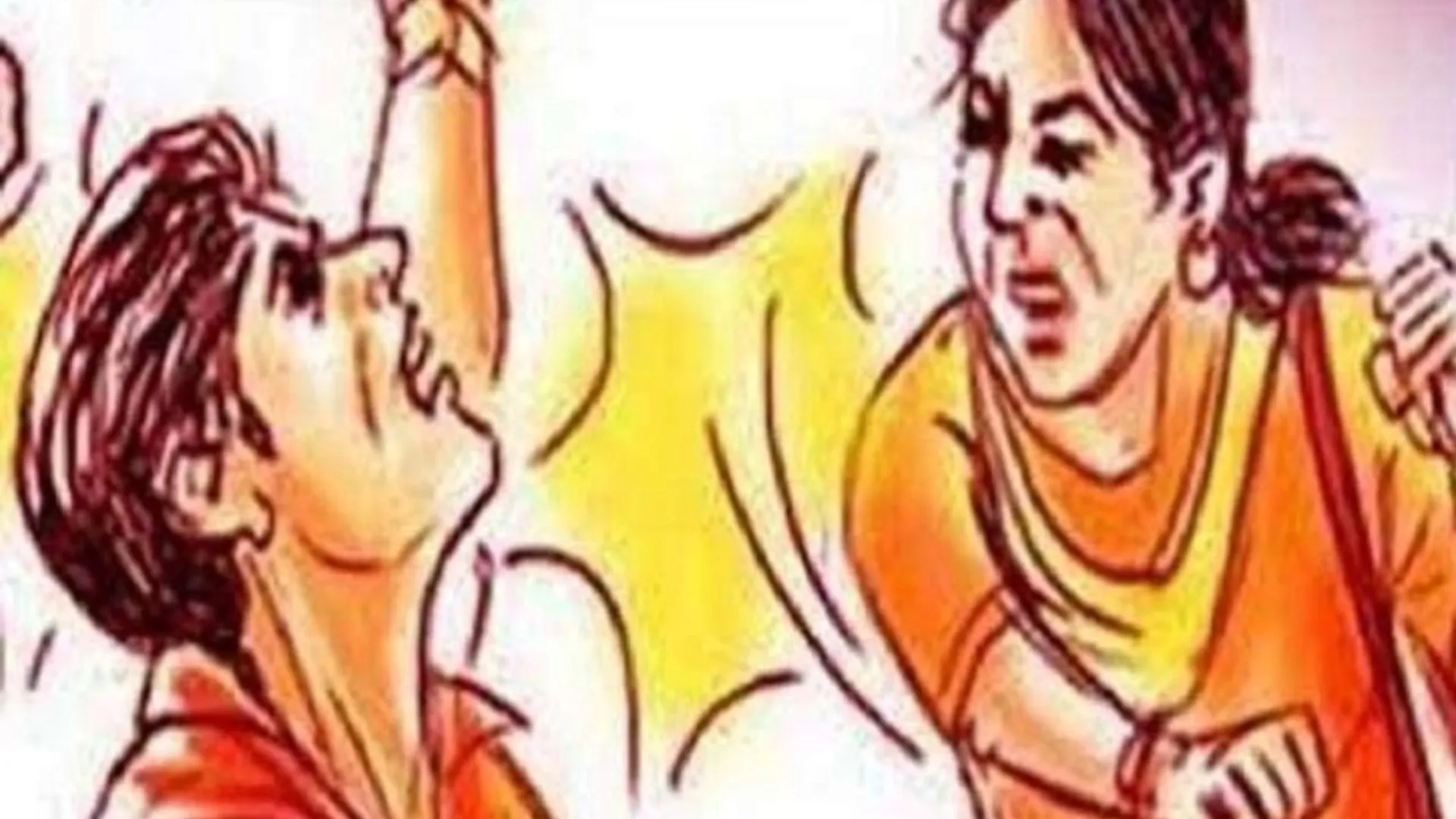 बरेली: एसडीएम कोर्ट के बाहर भाभी ने देवर को पीटा, काफी देर तक मची अफरा-तफरी