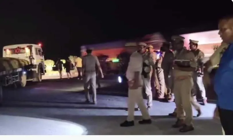 Fatehpur: अवैध कांटे पर आईजी की छापेमारी, थाना प्रभारी समेत तीन पुलिस कर्मी निलंबित