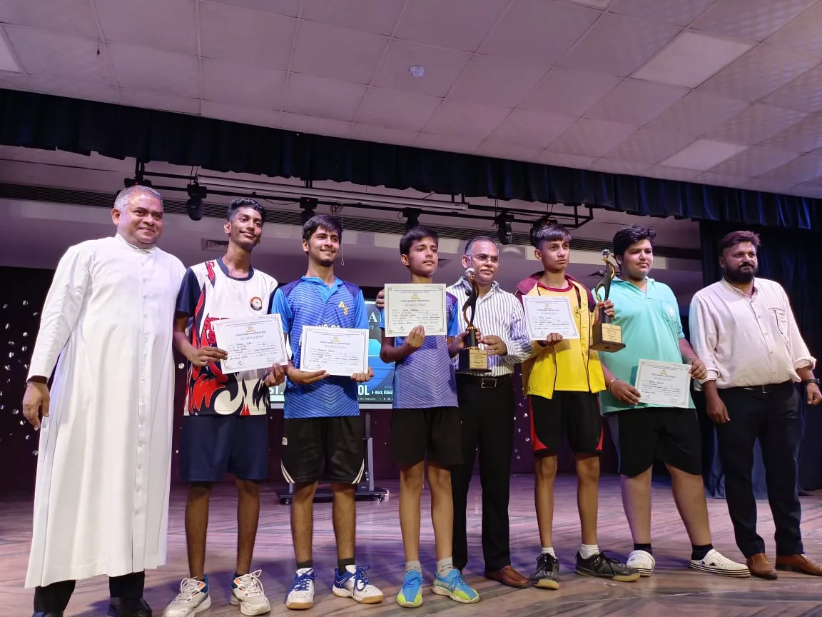 सेन्ट थॉमस स्कूल में अंतर्रविद्यालयीय टेबल टेनिस प्रतियोगिता का आयोजन