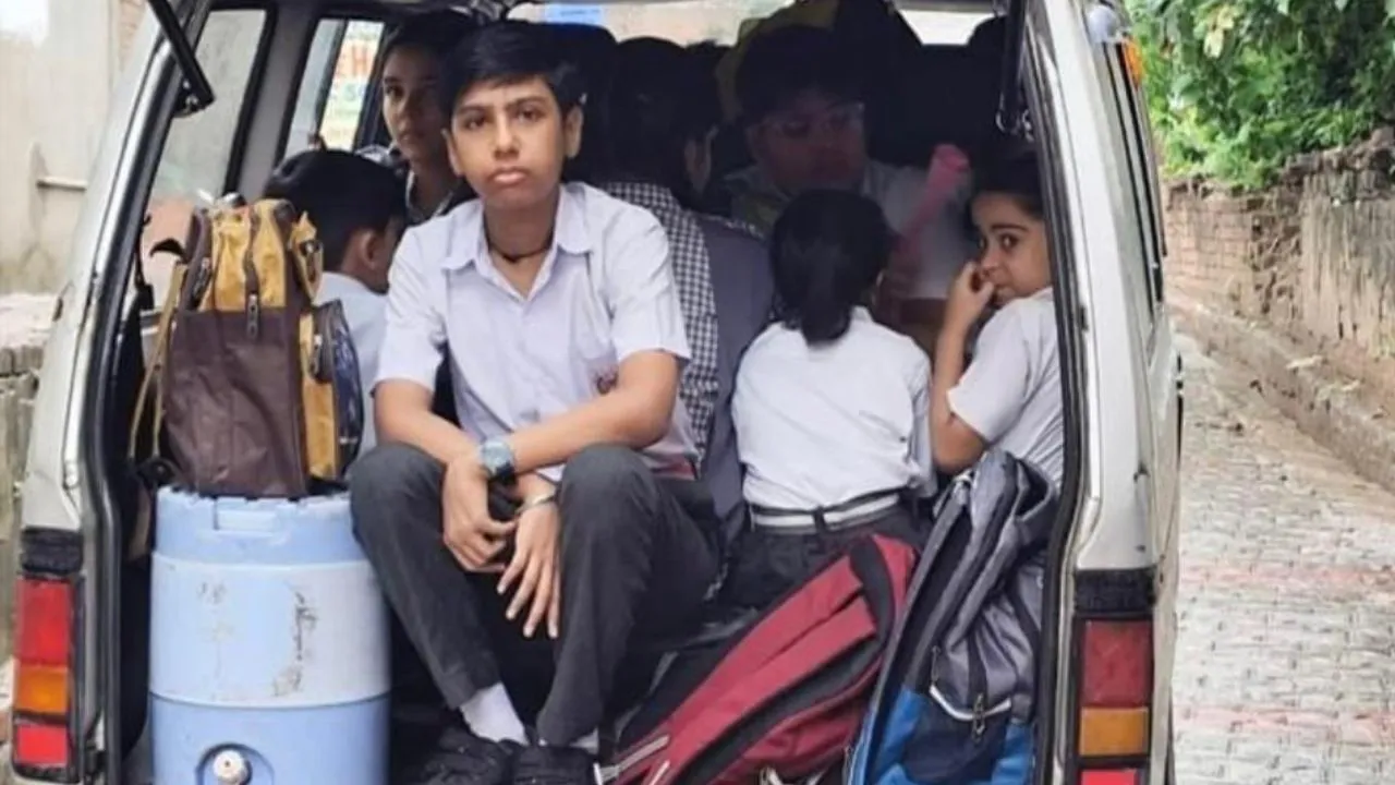 Kannauj News: एआरटीओ ने अपनी जिम्मेदारी बीएसए, डीआईओएस पर डाली...स्कूली बच्चों की सुरक्षा खतरे में