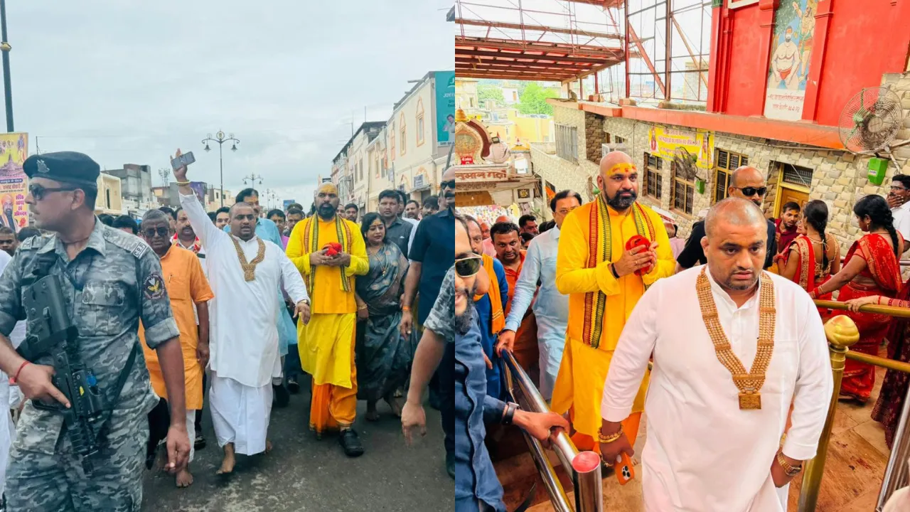 अयोध्या पहुंचे बिहार के उपमुख्यमंत्री सम्राट चौधरी, भगवान राम को समर्पित किए बाल 