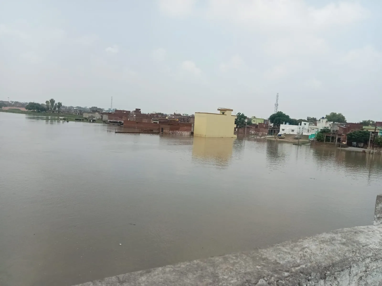 शाहजहांपुर: दूसरे दिन भी बाढ़ जैसे हालात...8 परिवारों को किया गया विस्थापित, 3 नदियों का फिर बढ़ा जलस्तर