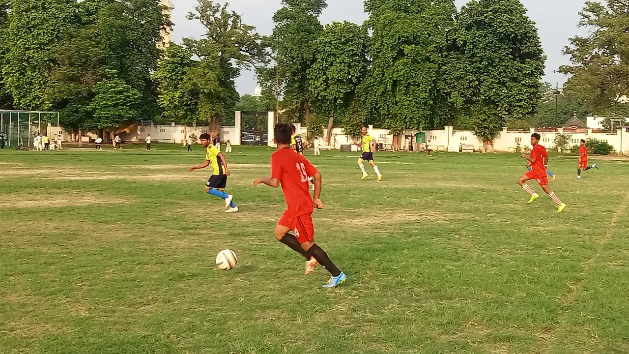 District Football League: आयुष के गोल ने डीसीए क्लब को दिलाई जीत,आज भी भिडे़ंगी चार टीम