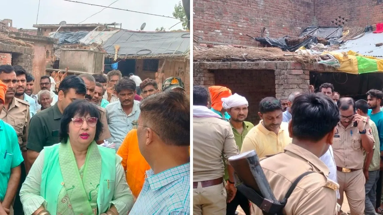 Kanpur Dehat: डायरिया से मौत का मामला: राज्यमंत्री ने पीड़ित परिवार को दी सांत्वना, आवास व आयुष्मान कार्ड के लाभ पर शव का हुआ अंतिम संस्कार