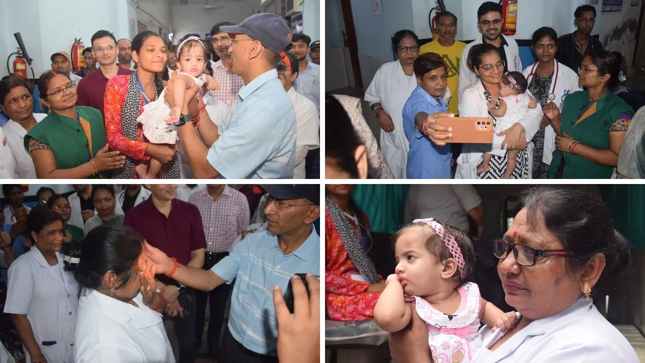 Kanpur: लखनऊ गई हैलट की दुलारी: नम हुईं आंखें, रह गईं यादें, राजकीय बाल गृह में होगा बच्ची का पालन-पोषण
