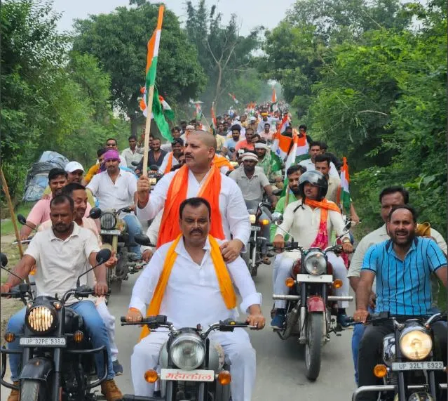 हर घर तिरंगा अभियान: जिले भर में शान से लहराया तिरंगा, सांसद-विधायकों ने निकाली तिरंगा रैली 