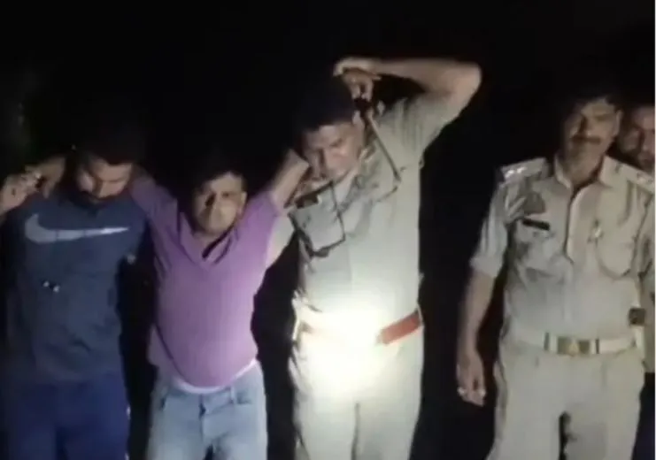 मथुरा: पुलिस की 6 बदमाशों से मुठभेड़, सभी दबोचे...दो को लगी गोली 
