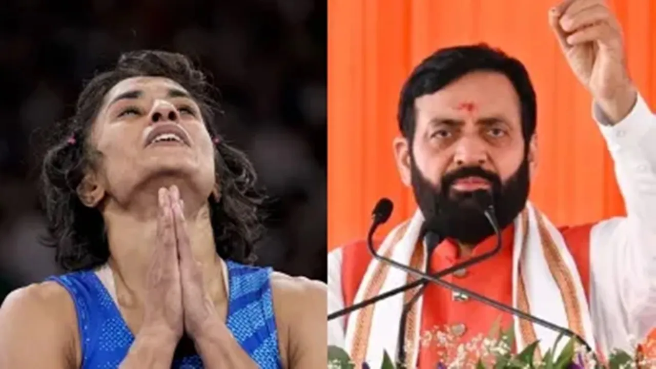विनेश फोगाट को लेकर हरियाणा के सीएम सैनी ने किया यह बड़ा ऐलान, जानें क्या कहा....