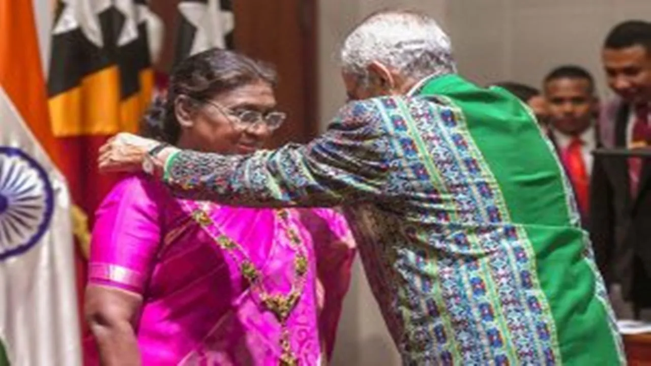 राष्ट्रपति मुर्मू को तिमोर-लेस्ते का सर्वोच्च नागरिक सम्मान मिलने पर पीएम मोदी ने जताई खुशी, कहा- देश के लिए गर्व का क्षण