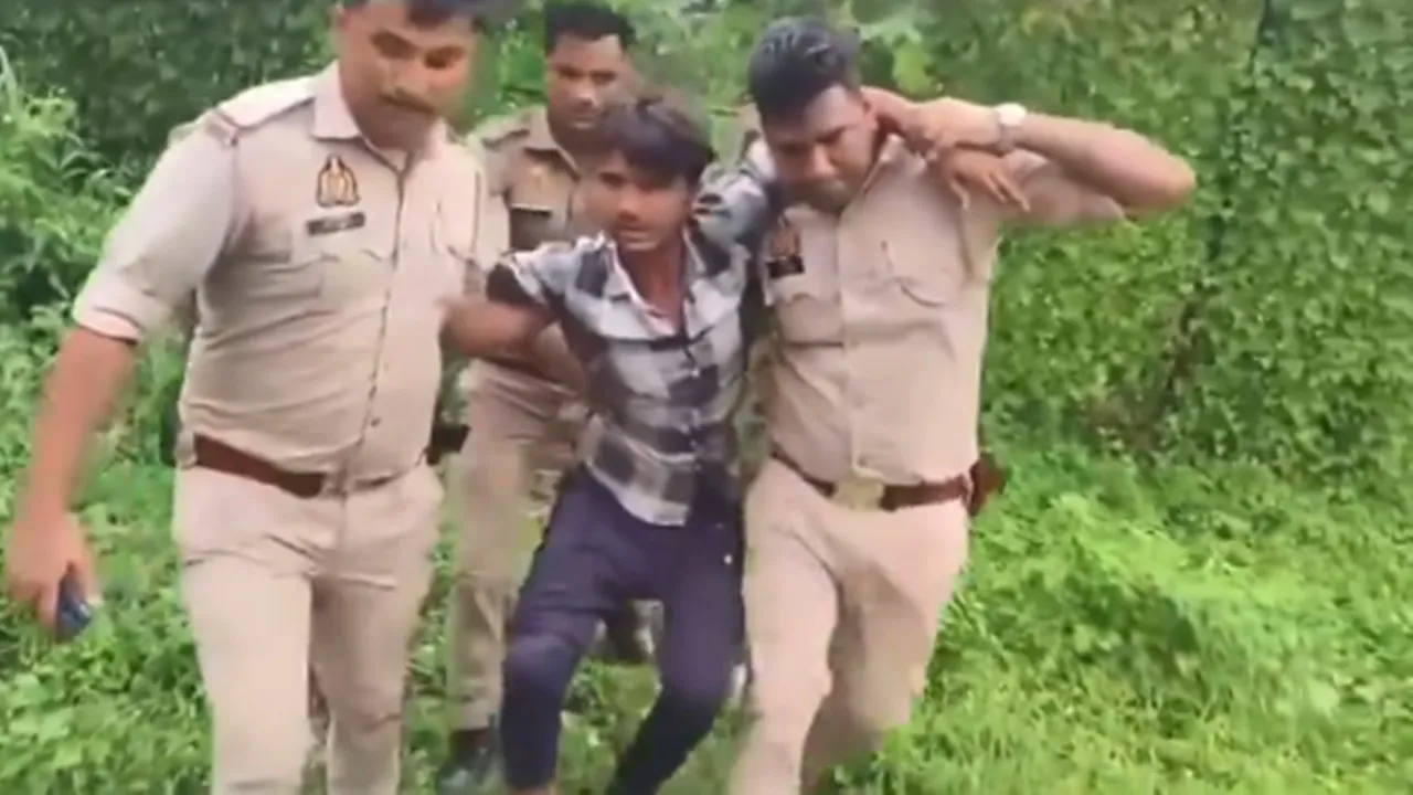 मेरठ: दो साल की बच्ची की दुष्कर्म के बाद हत्या, पुलिस हिरासत से भाग रहा आरोपी पकड़ा गया, दोनों पैर में लगी गोली 