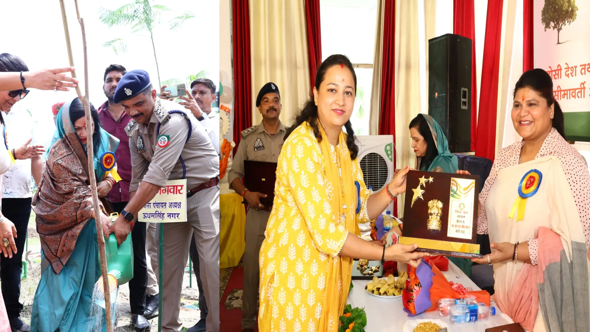 बरेली:उत्तराखंड और यूपी की दोस्ती का प्रतीक बना नौली गांव का मित्र वन