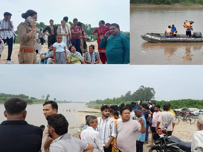 मुरादाबाद : दोस्त के अंतिम संस्कार में आया युवक रामगंगा नदी में डूबा, गोताखोर तलाश में जुटे