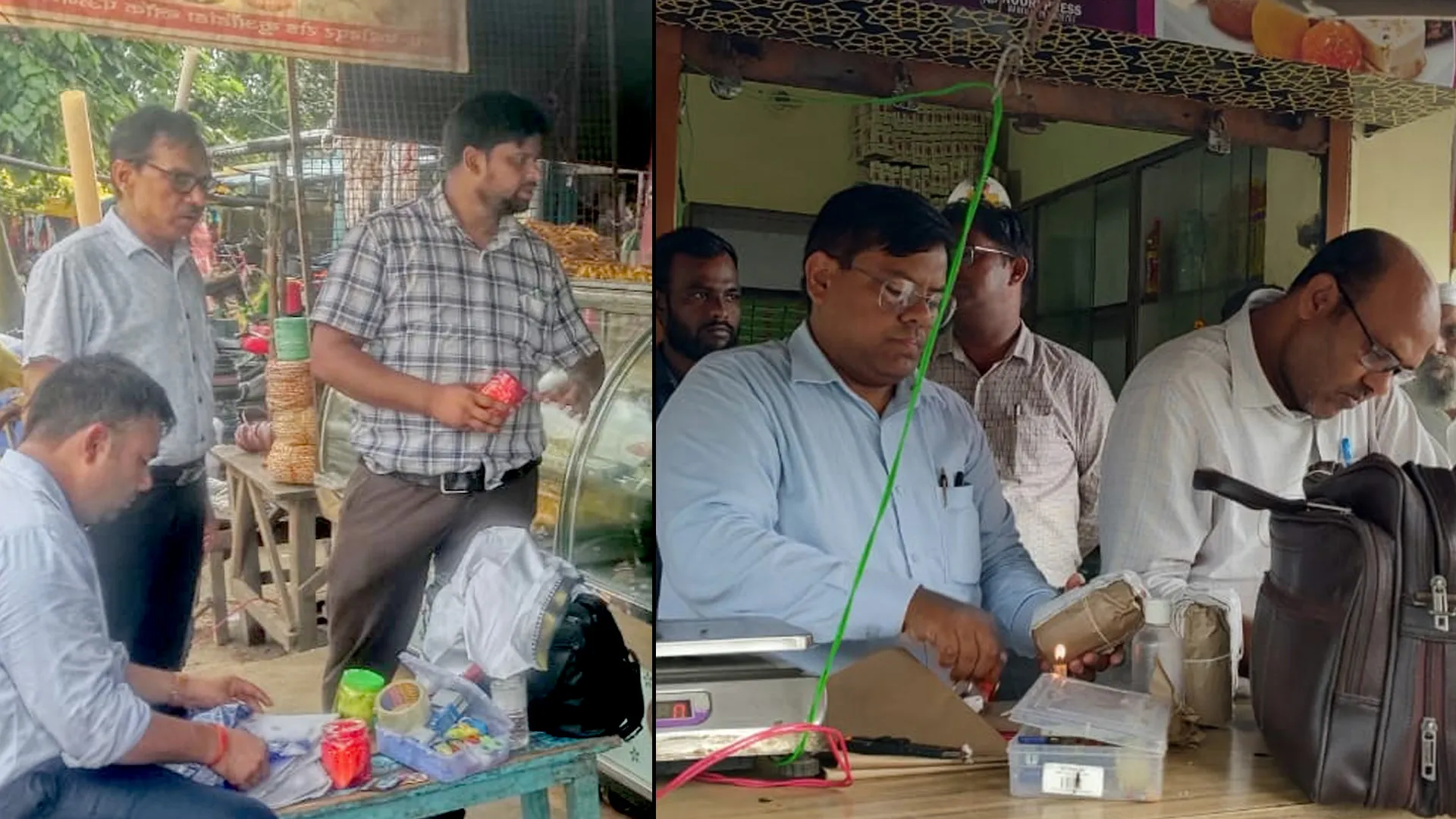बरेली: मिलावटखोरी करने वालों की खैर नहीं...100 किलो से ज्यादा मिठाई नष्ट