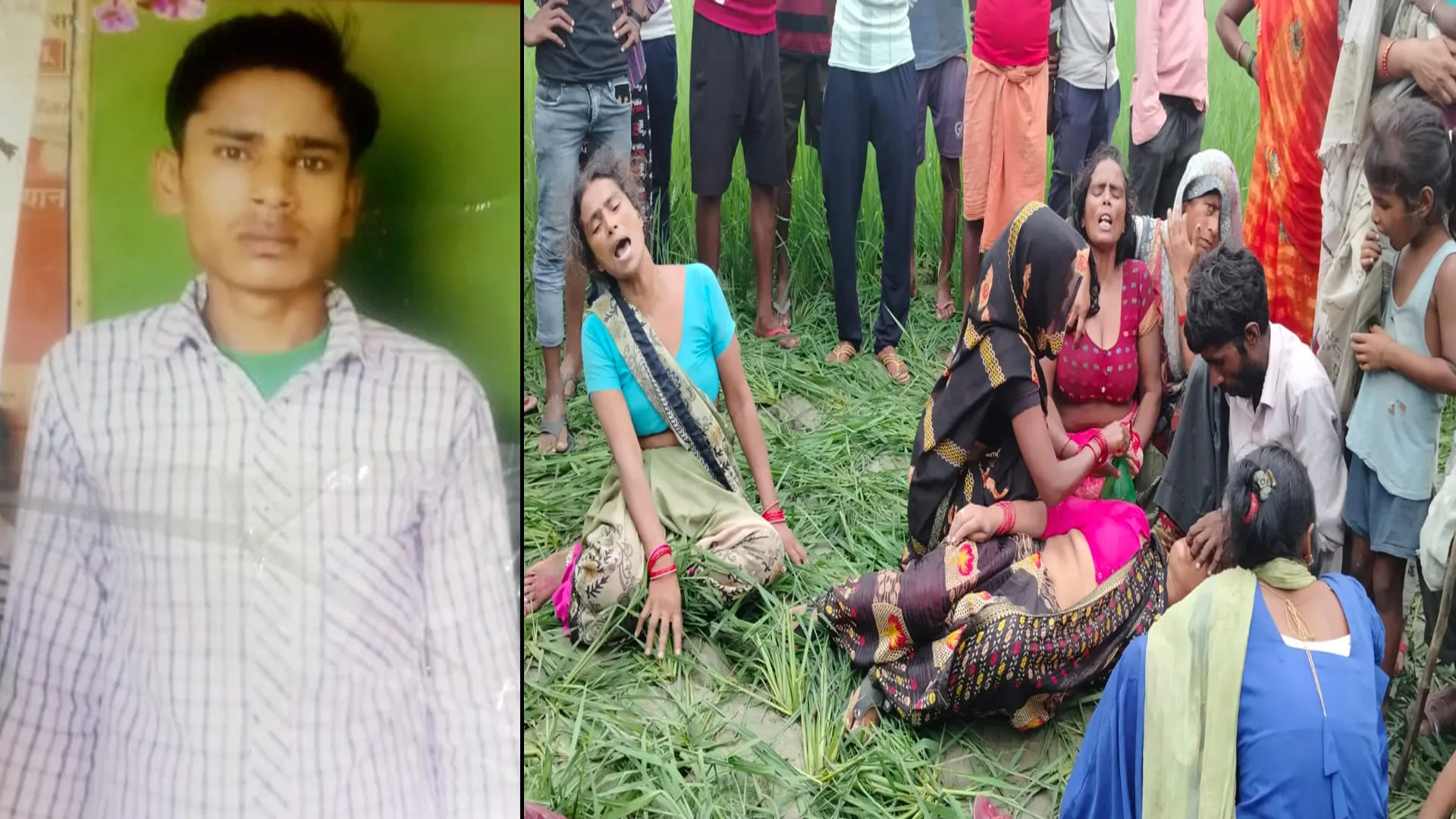 शाहजहांपुर : मजदूरी करने गए युवक का खेत में मिला शव, परिजनों ने जताई हत्या की आशंका