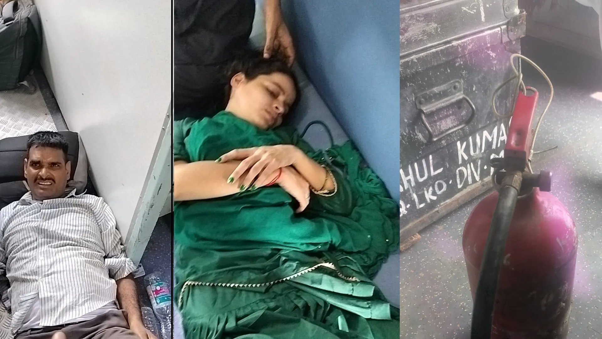 बरेली: ट्रेन में भगदड़ से एक दर्जन यात्री घायल, पंजाब मेल में आग की अफवाह