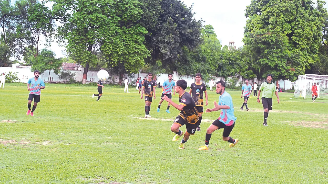  District Football League:  एलडीए क्लब की जीत में चमके सूरज, क्वार्टर फाइनल में पहुंची टीम