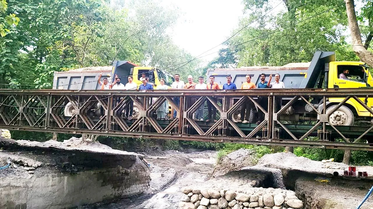 हल्द्वानी: रिकार्ड समय में चकलुवा में बना वैली ब्रिज, रविवार से शुरू होगी आवाजाही 