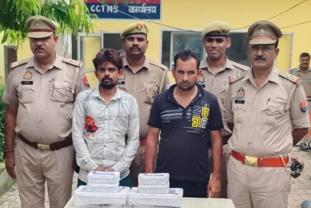 शाहजहांपुर: पुलिस मुठभेड़ में दो लुटेरे गिरफ्तार, लूटा गया माल बरामद 