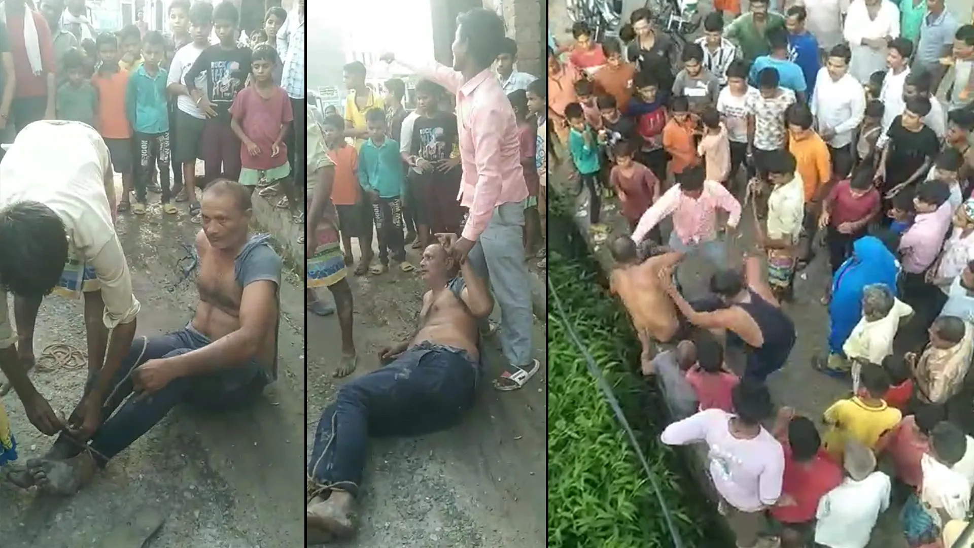 बरेली : तोरई तोड़ने पर दी तालिबानी सजा, रहम की भीख मांगता रहा शख्स...