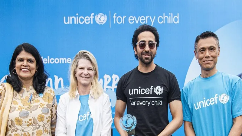 आयुष्मान खुराना और यूनिसेफ ने भारतीय पैरालंपिक टीम के समर्थन में बढ़ाया कदम! 