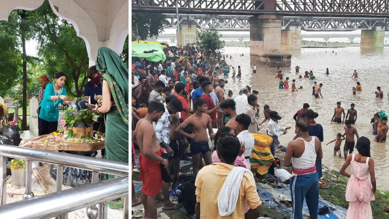 Sawan Somwar 2024: उन्नाव में सावन के पांचवें सोमवार पर मंदिरों में उमड़ी भारी भीड़...भक्तों ने विधिविधान से किया पूजा-अर्चना