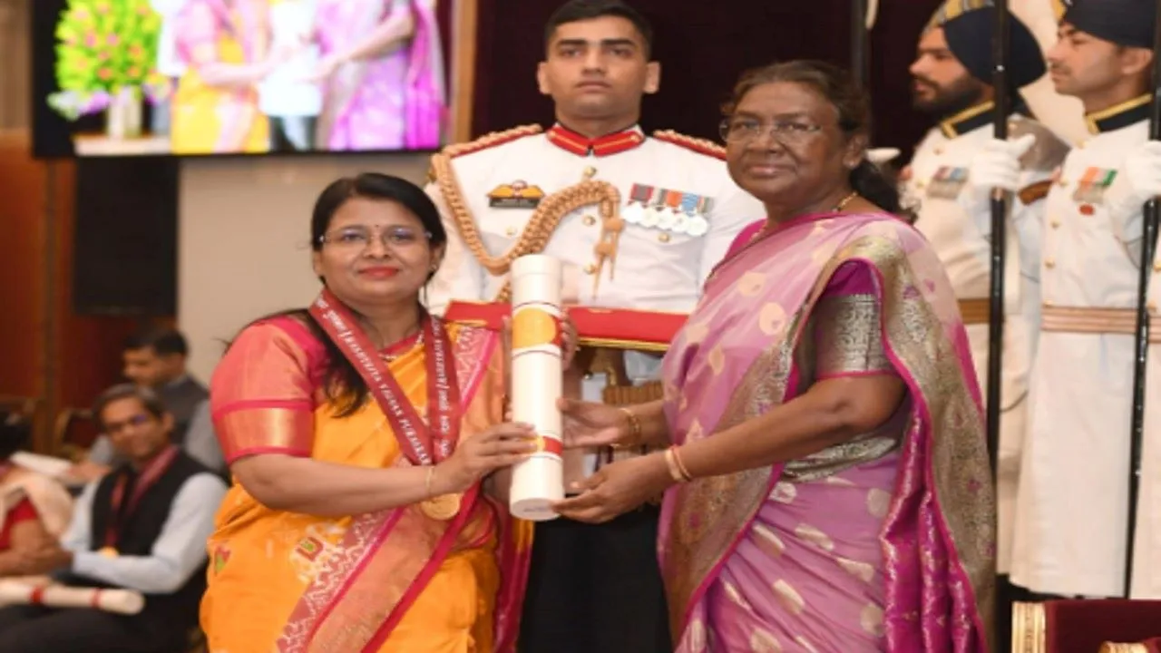 डॉ. प्रज्ञा यादव राष्ट्रीय विज्ञान युवा शांति स्वरूप भटनागर पुरस्कार से सम्मानित