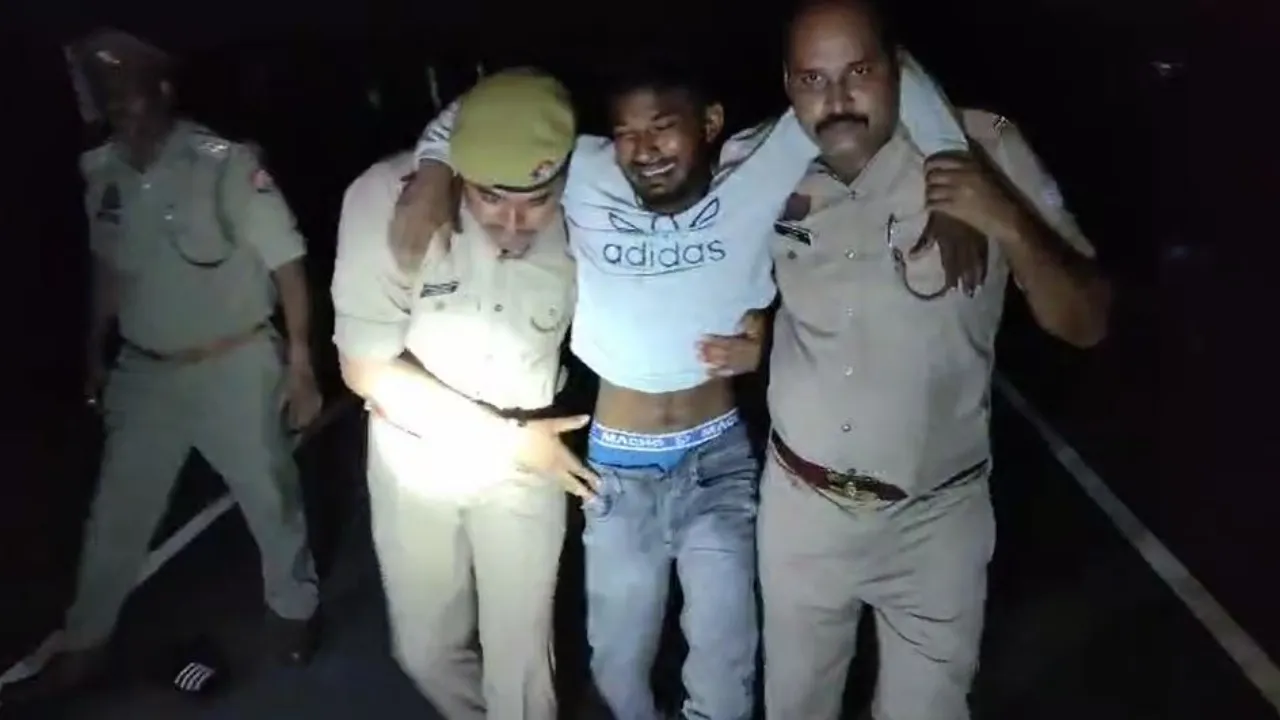 सामूहिक दुष्कर्म के आरोपी को पुलिस ने मुठभेड़ में किया गिरफ्तार 