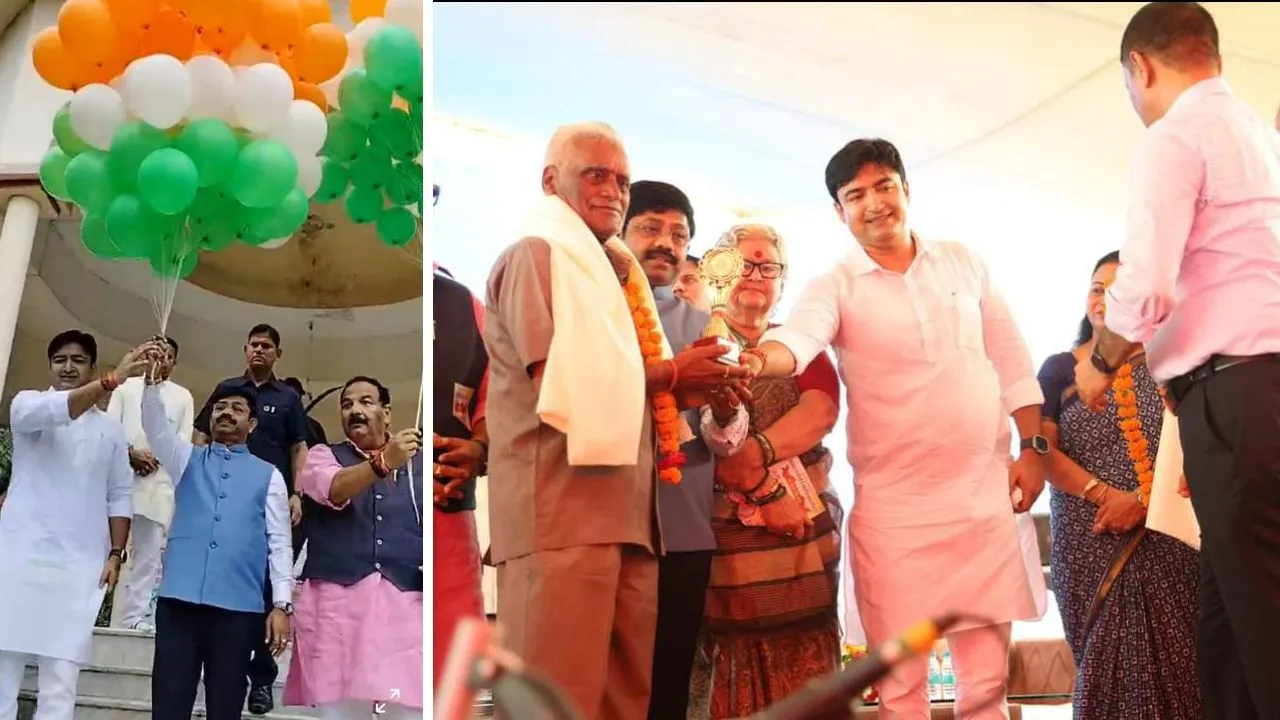 Kanpur News: काकोरी कांड के 100 वर्ष पूर्ण होने पर बिठूर में विभिन्न कार्यक्रमों का आयोजन...मंत्री नंद गोपाल नंदी रहे मौजूद