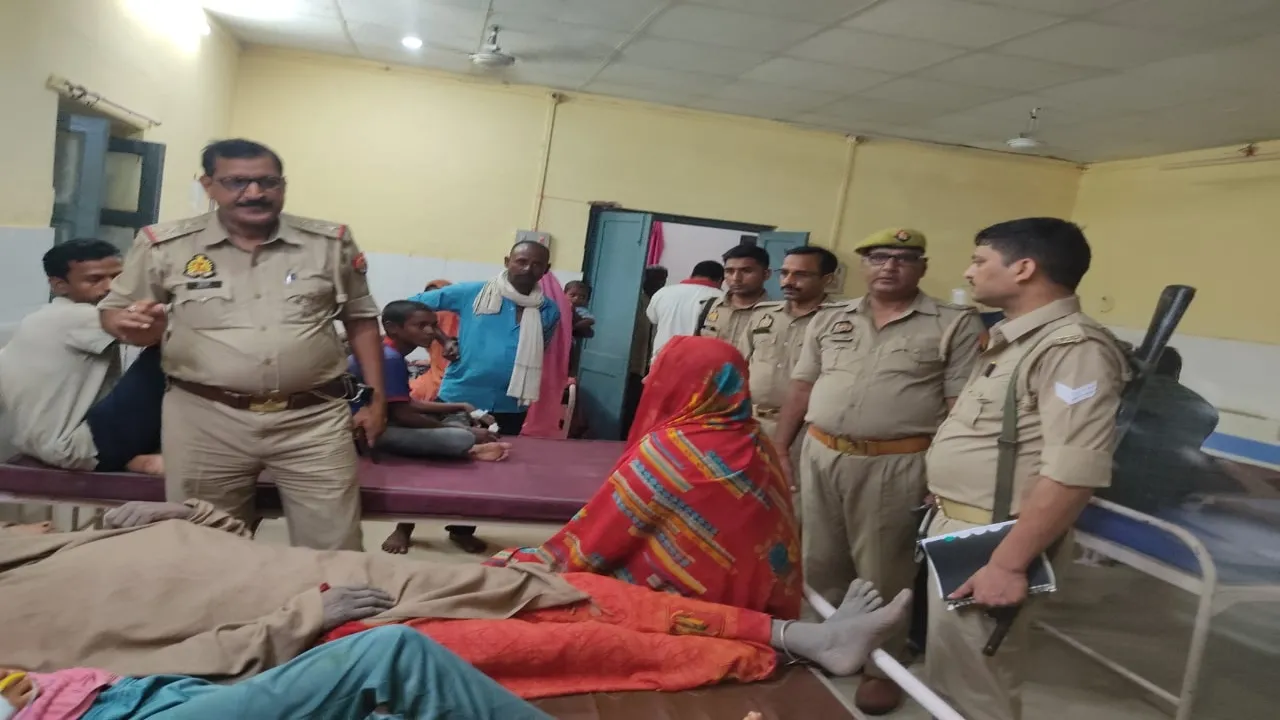 आकाशीय बिजली ने जमकर कहर बरपाया पांच झुलसे पीएचसी में भर्ती 