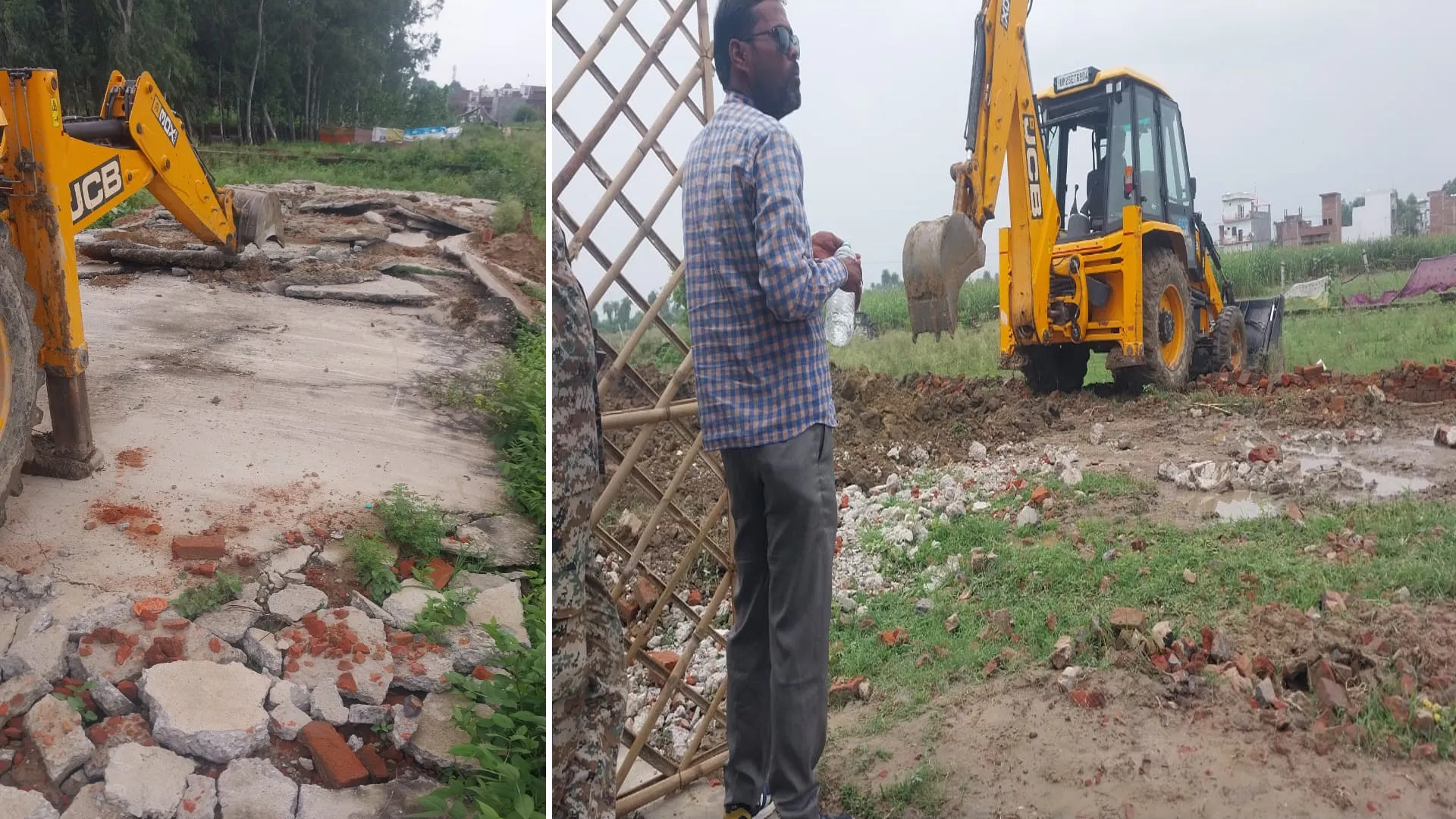 बरेली: बीडीए ने ध्वस्त कीं तीन अवैध कॉलोनियां, ताबड़तोड़ चला बुल्डोजर...