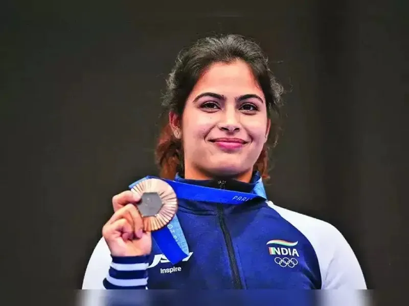 Paris Olympic 2024 : पेरिस ओलंपिक में Manu Bhaker होंगी समापन समारोह में भारत की ध्वजवाहक, देश को दिलाए थे दो कांस्य पदक 