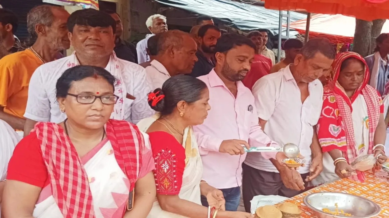 गहनाग मेले में आसपास के जिलों से उमड़े श्रद्धालु : पश्चिम बंगाल से आए श्रद्धालुओं ने की मेलार्थियों की सेवा