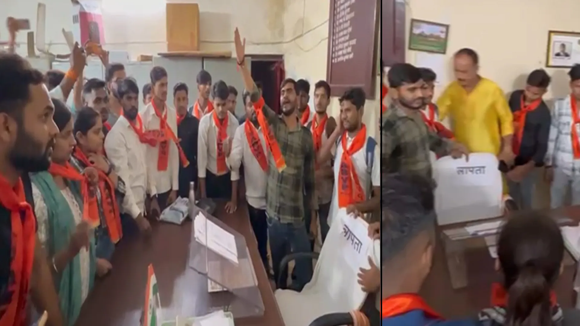 बरेली कॉलेज के चीफ प्रॉक्टर 'लापता'...एबीवीपी ने कुर्सी पर चस्पा किए पोस्टर