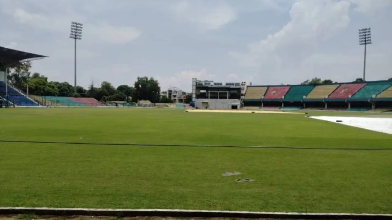 Kanpur: ग्रीनपार्क में भारत-बांग्लादेश टेस्ट मैच: बढ़ेगी सी-बालकनी व स्टाल की दर्शक क्षमता, टीमों का प्रैक्टिस शेड्यूल जारी