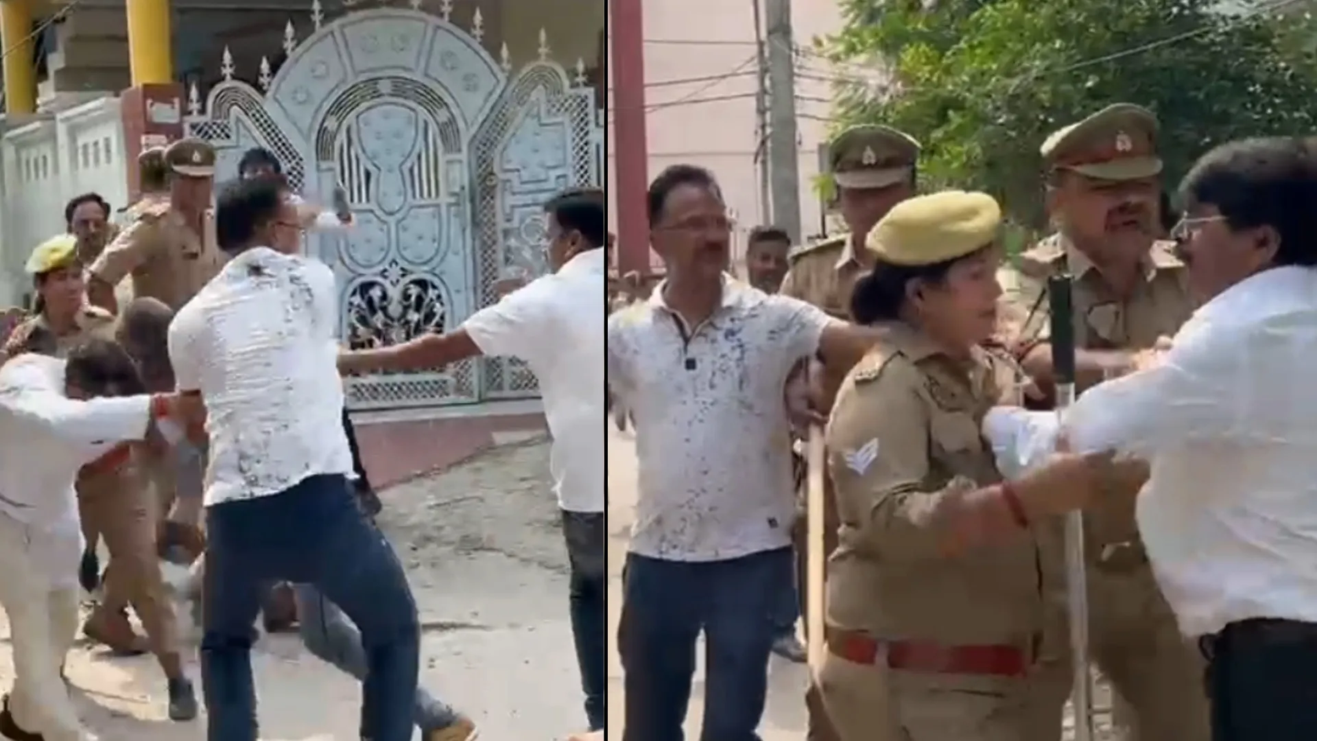 लखीमपुर खीरी : विधायक थप्पड़ कांड...अधिवक्ता संघ अध्यक्ष, उनकी पत्नी समेत चार नामजद, 40 अज्ञात के खिलाफ केस दर्ज 