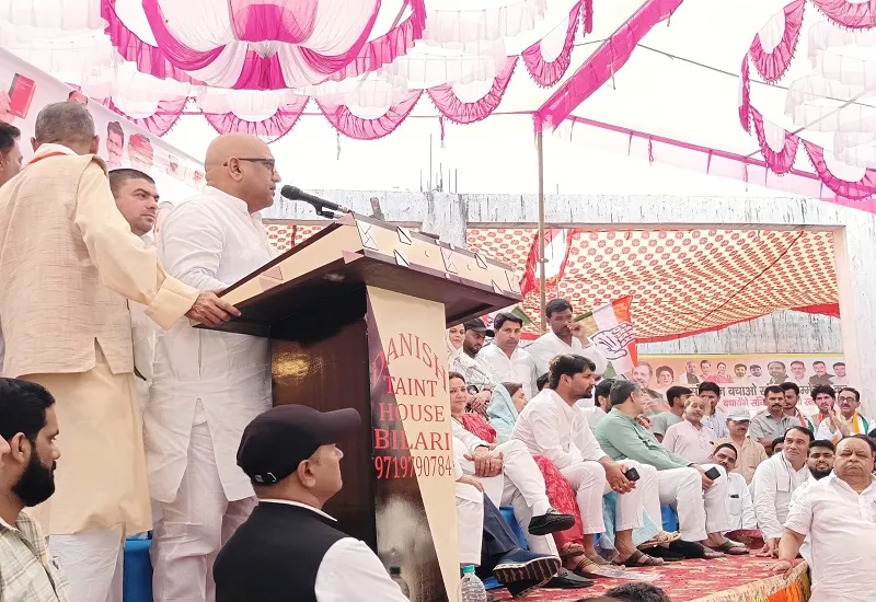मुरादाबाद : कांग्रेस प्रदेश अध्यक्ष अजय राय बोले- भाजपा से मुकाबला करने और हराने में सक्षम है कांग्रेस