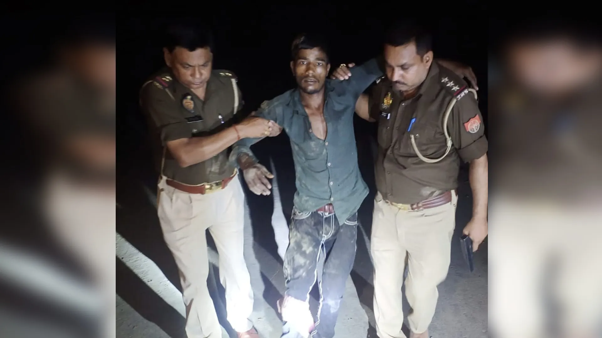 शाहजहांपुर: चार की बच्ची से किया था रेप, अब मुठभेड़ में पकड़ा असली आरोपी